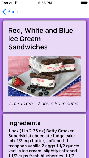 Delicious Cake Recipes Screenshot 3
