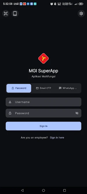 MGI SuperApp Screenshot 0