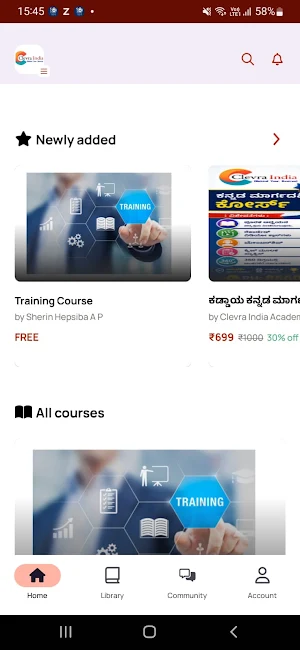 CLEVRA INDIA ACADEMY Screenshot 1