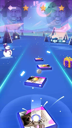 Tiles Hop Skibidi toilet Music Screenshot 2