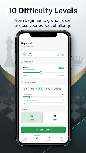 Chess Offline: AI & Puzzles Screenshot 2