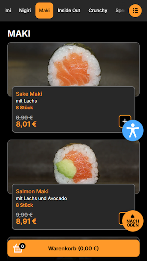 Rin Sushibar Screenshot 2