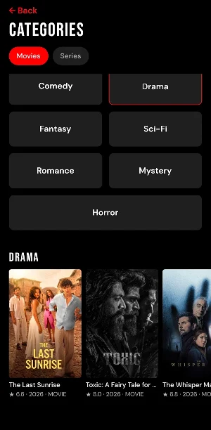 Vedu - movies and Series Screenshot 3