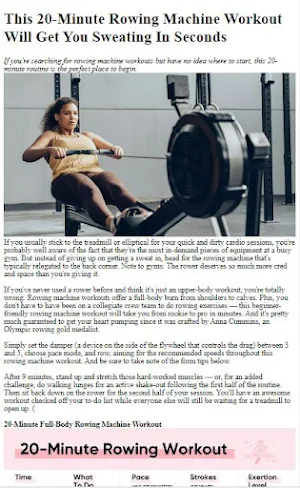 How to Do Rowing Exercises Screenshot 1