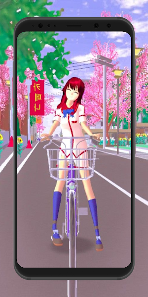 Sakura School Wallpaper HD Screenshot 1