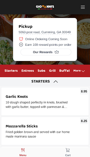 Giovanni's Pizza Screenshot 1