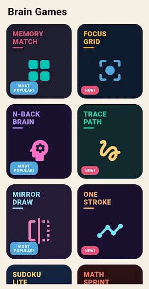 Brain Games: Memory, Focus, IQ Screenshot 0