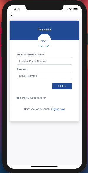 Paysleek Screenshot 1