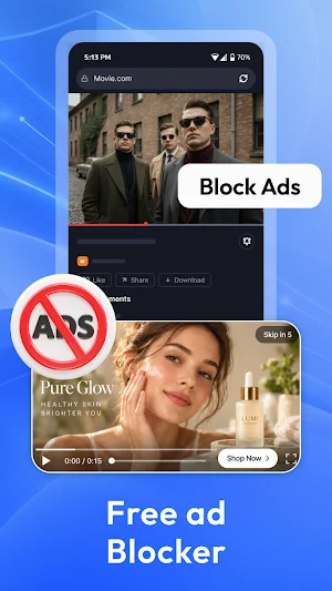 Proxi: Fast & Private Browser Screenshot 2