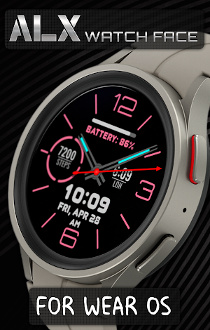 ALX06 Analog Watch Face Screenshot 2