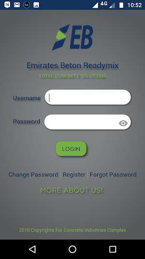 Emirates Beton Readymix Screenshot 1