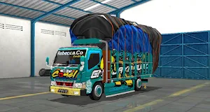 Mod Truck Terpal Kotak Bussid Screenshot 2