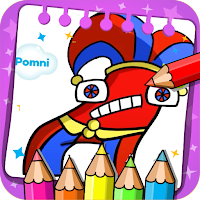 ASMR Digital Circus Coloring