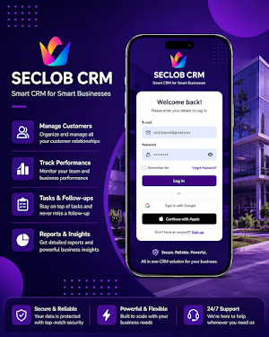 Seclob CRM Screenshot 0