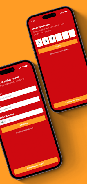 Indus Foods Screenshot 1