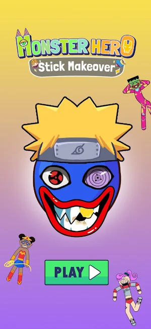 Monster Hero - Stick Makeover Screenshot 1