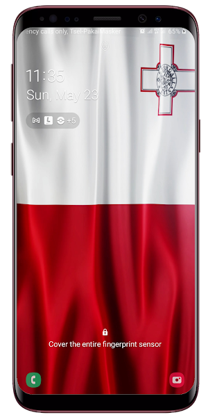 Malta Flag Live Wallpaper Screenshot 3