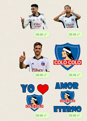 Colo-Colo Stickers Screenshot 3