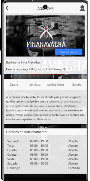 Barbearia Finanavalha Screenshot 1