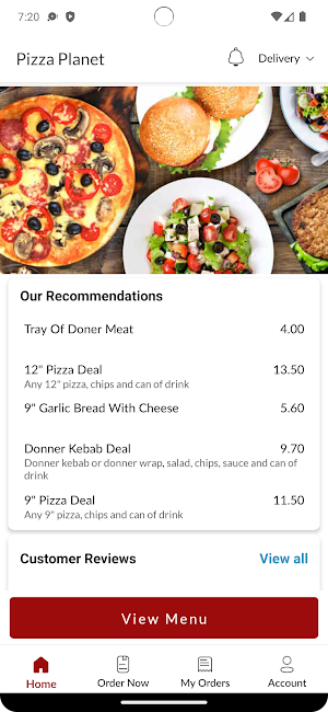 Pizza Planet Screenshot 1