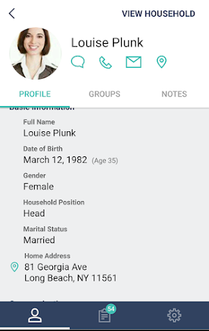 FellowshipOne Mobile Screenshot 0