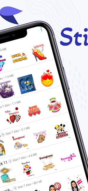 Figata Buongiorno Stickers Screenshot 2