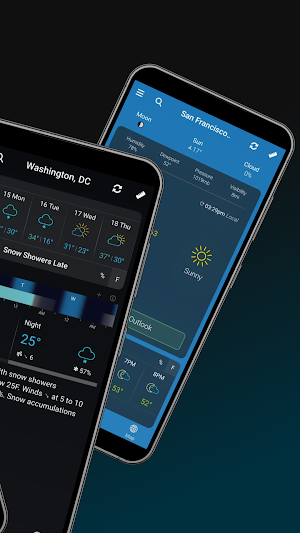 Digital Sky: Weather & Radar Screenshot 1