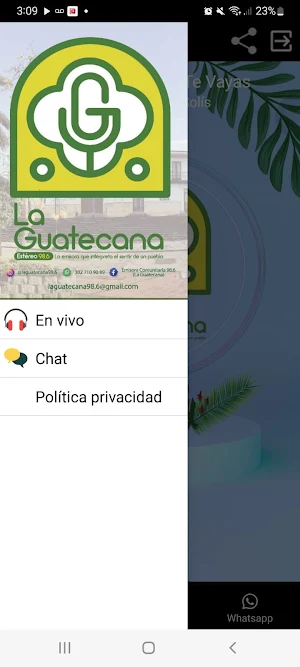 La Guatecana Estéreo 98.6 FM Screenshot 2