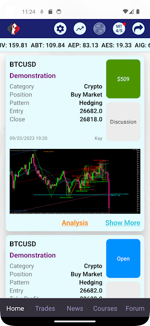 Signals4Winners Screenshot 2