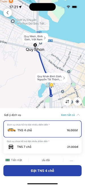 Taxi Tân Nhật Sương Screenshot 2