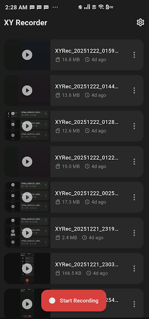 Screen Recorder - XY recorder Screenshot 0