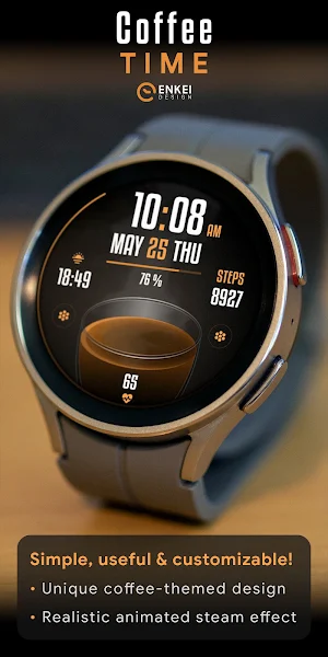 Coffee Time - watch face Screenshot 0