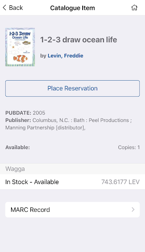 Wagga Wagga City Library Screenshot 3
