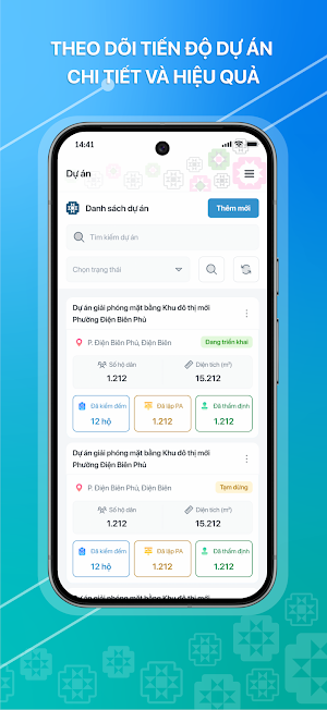 QuanLyDatDaiDBP Screenshot 3