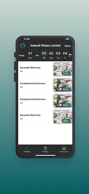 Nubodi Pilates Screenshot 1