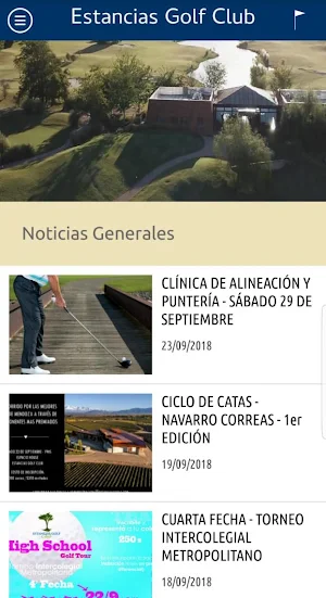 Estancias Golf Club Screenshot 2