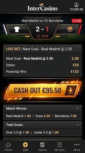 InterCasino Screenshot 2