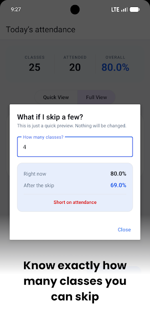 Roll Call - Attendance Tracker Screenshot 2
