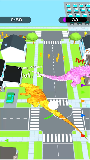 Kaiju Destroy IO Screenshot 2