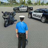 Police Car Driving Cop Car
