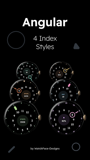 Angular - Watch Face Screenshot 2