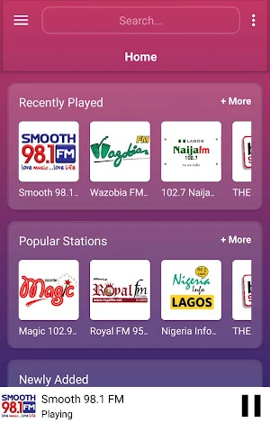 A2Z Nigeria FM Radio screenshot 1