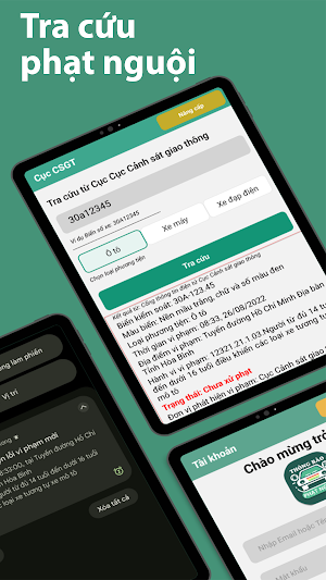 Thông báo phạt nguội Screenshot 1