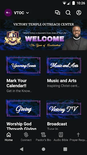 Victory Temple Outreach Center Screenshot 0