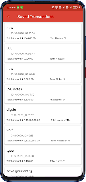 Money Counter Screenshot 3