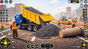 Excavator Road Construction 3D Screenshot 3