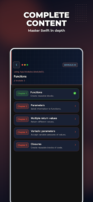 Learning Swift Screenshot 2