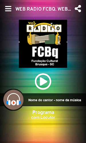 Web Rádio FCBq Screenshot 0
