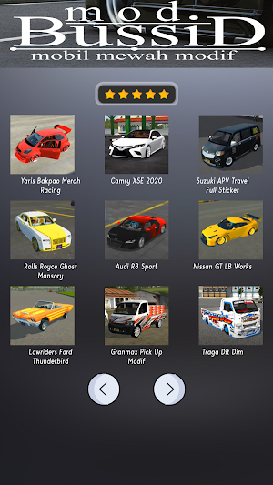Mod Bussid Mobil Mewah Modif Screenshot 3