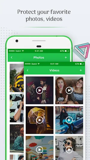 Notepad Vault - Hide all Media & Files Screenshot 2
